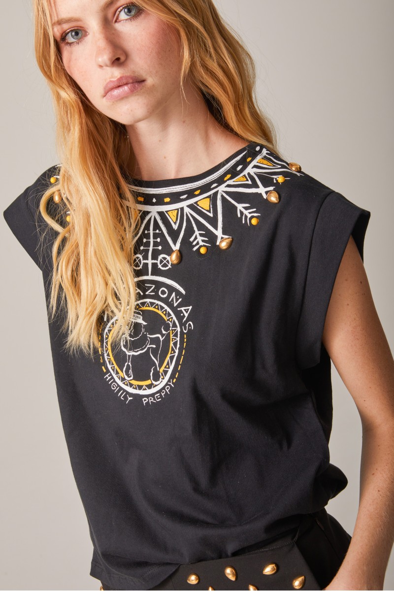 CAMISETA ESTAMPADO COLLAR...