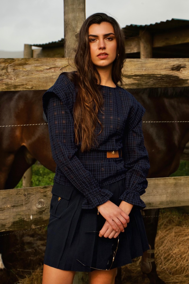 BLUSA DE CUADROS