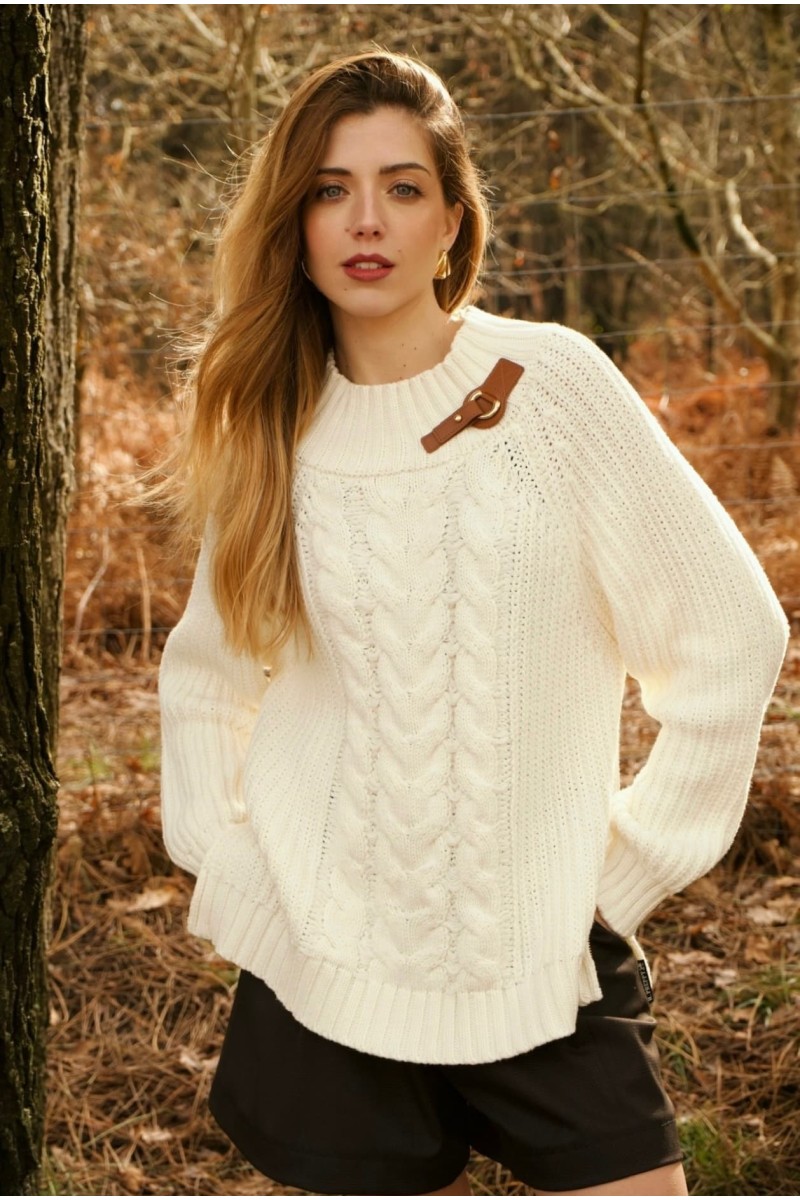 JERSEY OVERSIZE CUELLO SUBIDO