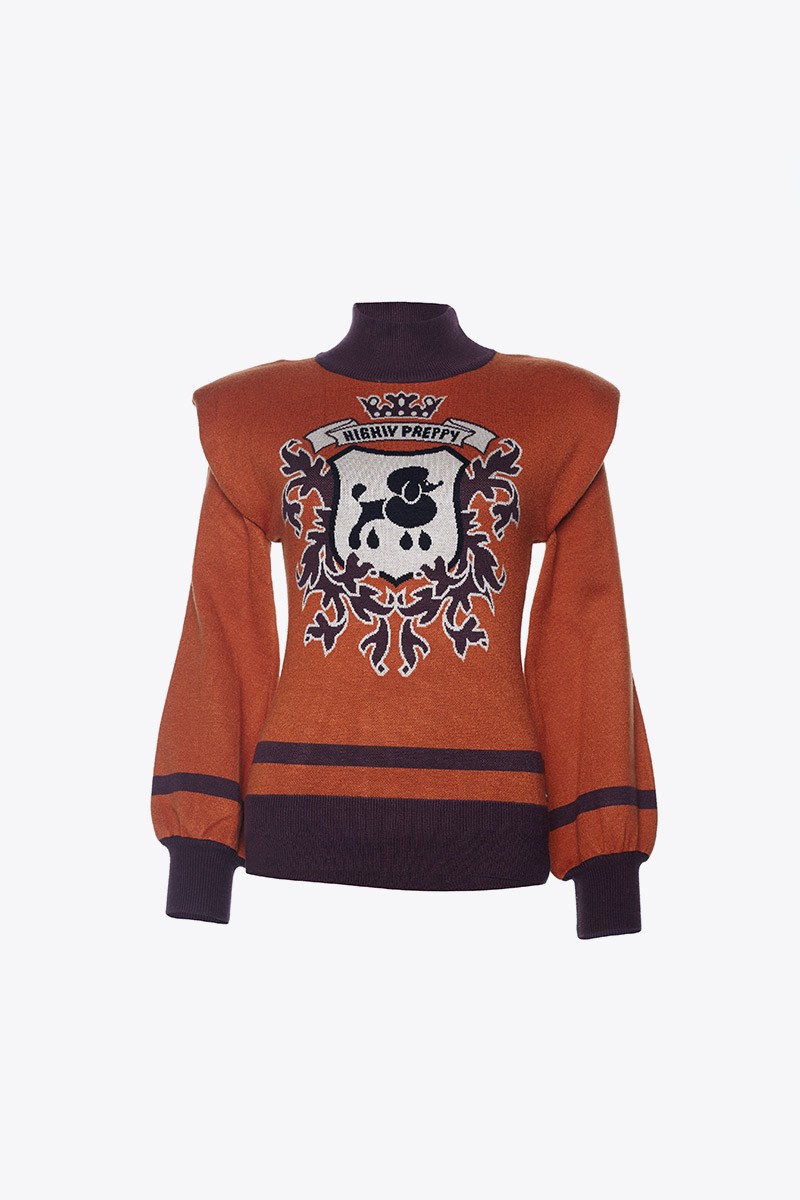 JERSEY HOMBRERAS ESCUDO CAMEL